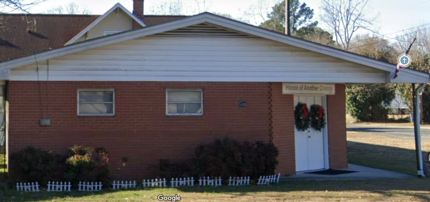 House of Another Chance COGIC church building at 500 E Pope Street, Dunn NC