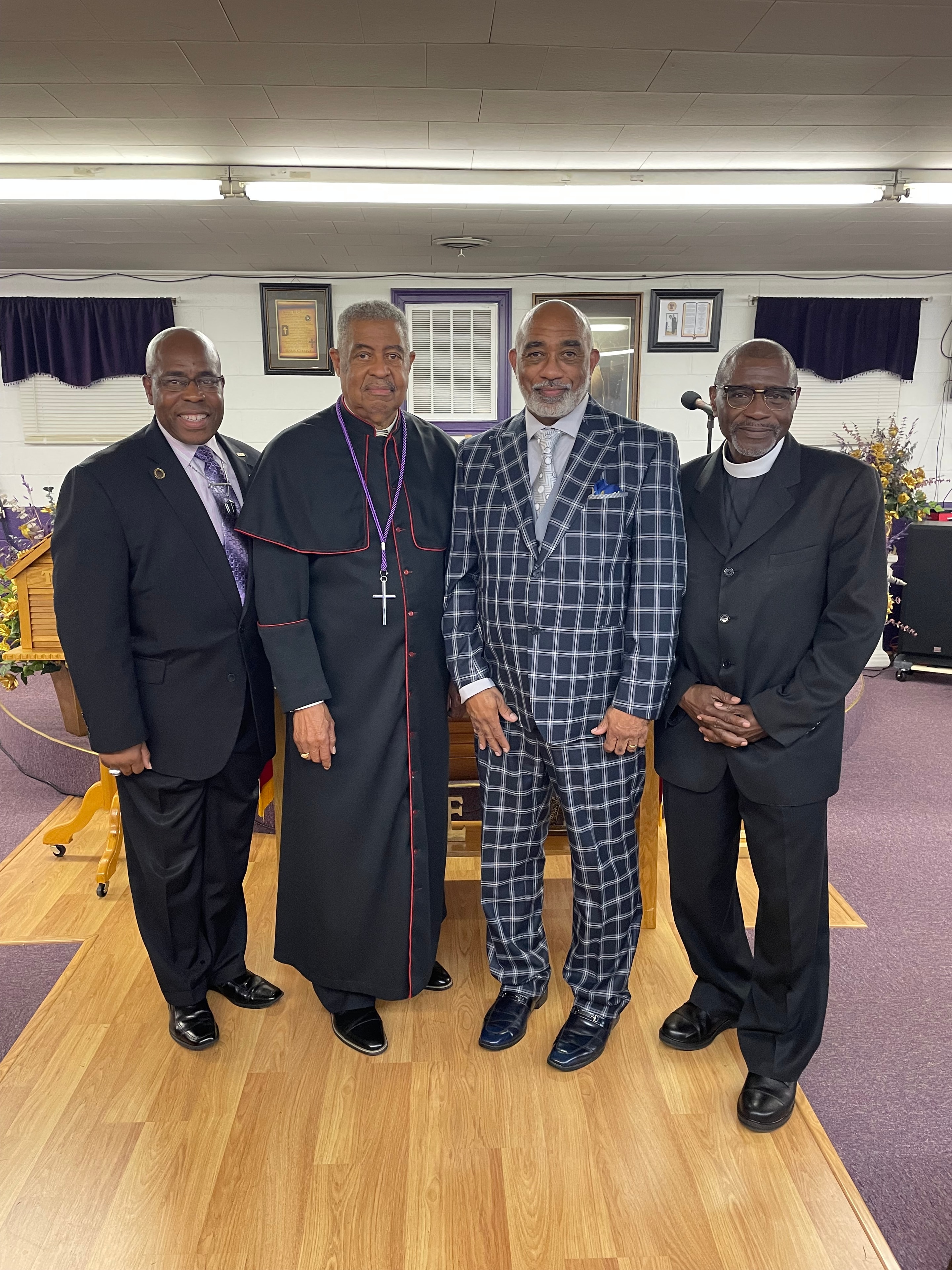 Church family fellowship at House of Another Chance COGIC