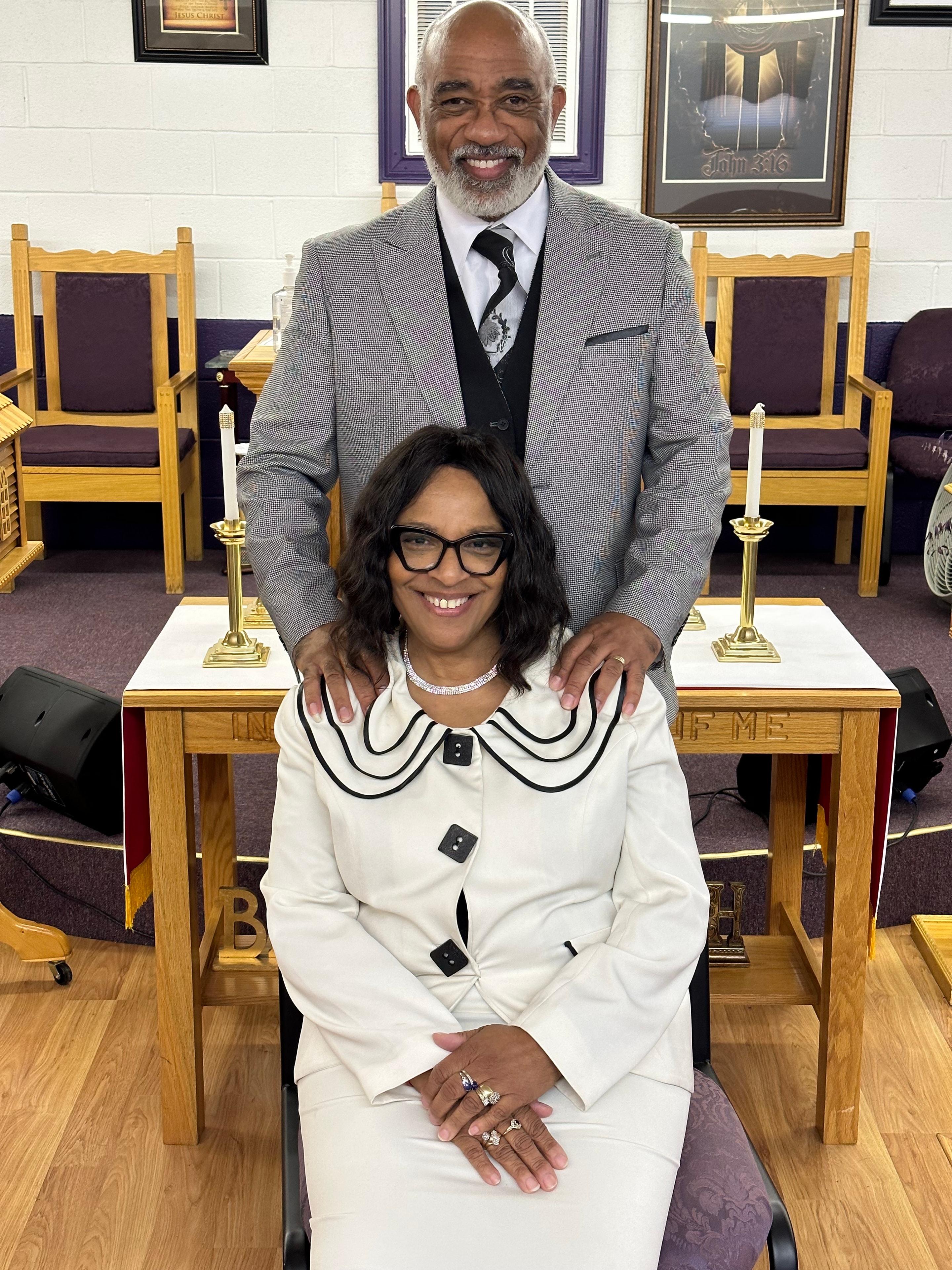 Worship and praise at House of Another Chance COGIC